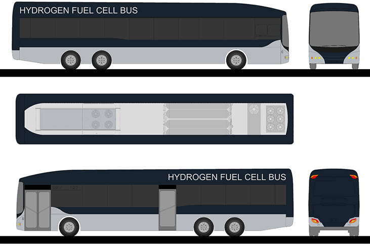 First hydrogen powered bus purchased for Auckland, New Zealand