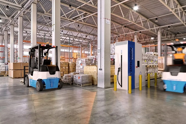Plug Power orders two hydrogen forklift refuelling stations for UK installation