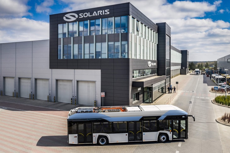 Solaris wins contract for hydrogen-powered bus supply