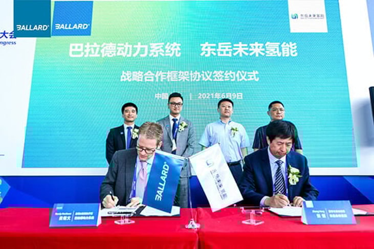 Dongyue Future Hydrogen, Ballard to explore hydrogen fuel cell proton membranes