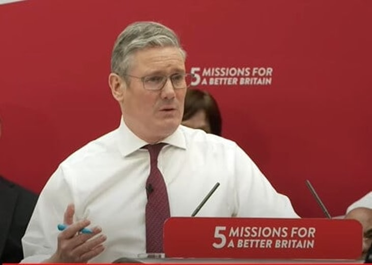 UK will be ‘clean energy superpower’ claims Labour leader