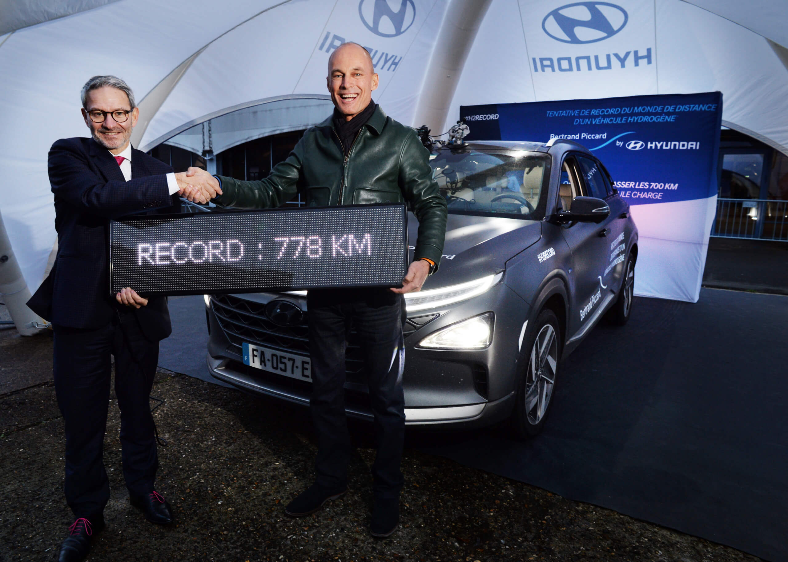 Hyundai Nexo breaks world record