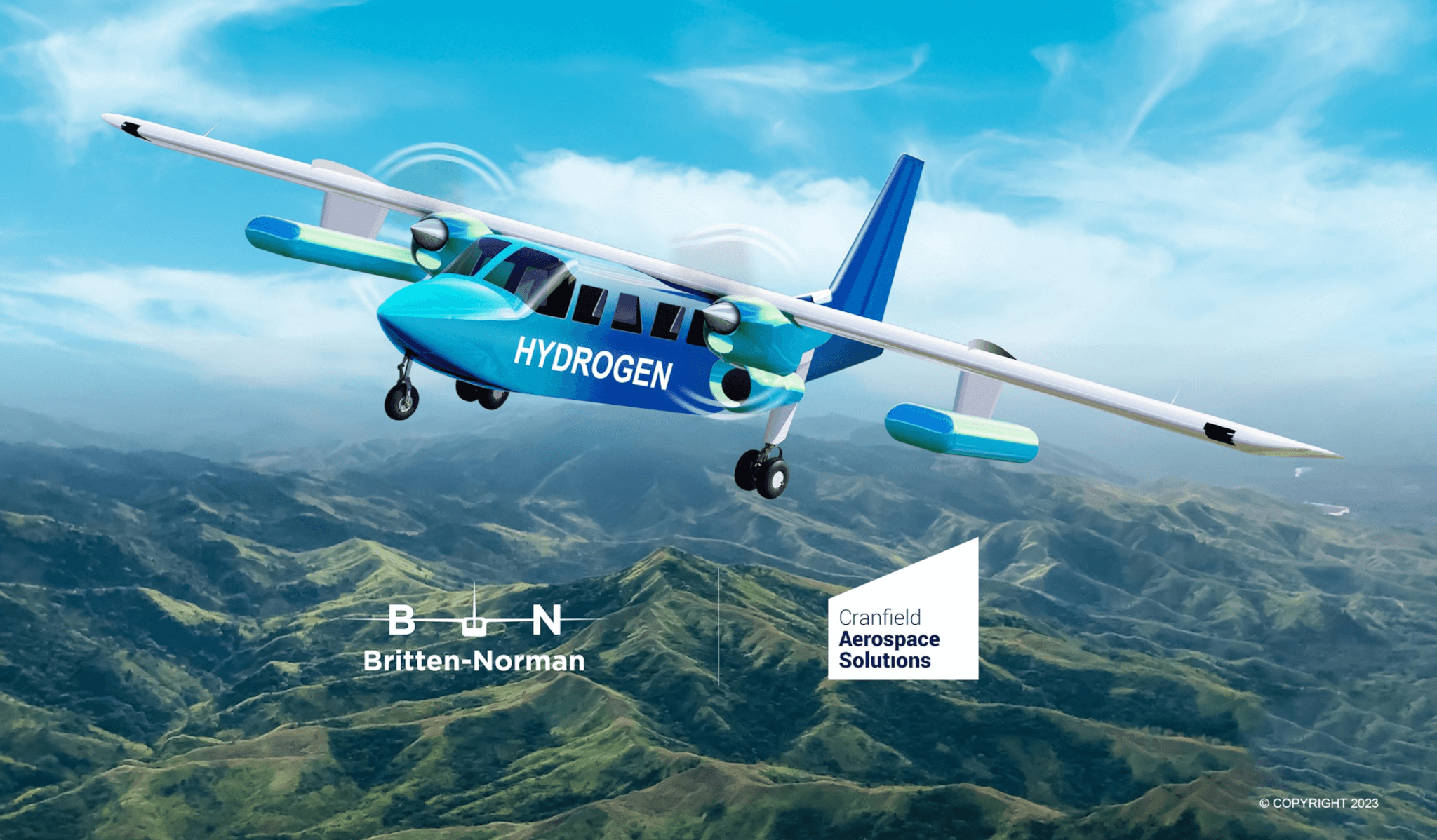 britten-norman-and-cranfield-aerospace-to-merge-with-big-hydrogen-powered-plans