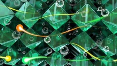 Researchers develop new material which stores energy as hydrogen