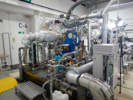 Mitsubishi Heavy Industries Engine & Turbocharger tests hydrogen engine