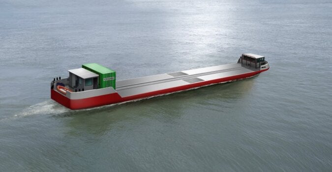 Flagships: Hydrogen-powered commercial cargo vessel set for river Seine in Paris