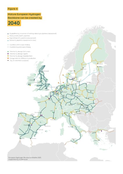 Plans for European Hydrogen Backbone expanded - Vimarsana News