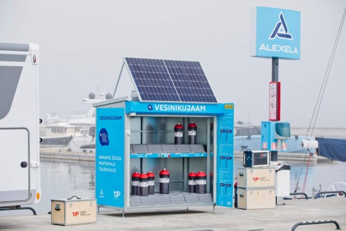 The first-ever smart hydrogen cabinet unveiled in Estonia