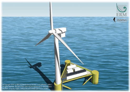 New MoU could see ERM’s award-winning Dolphyn hydrogen technology used on a 200MW floating wind project