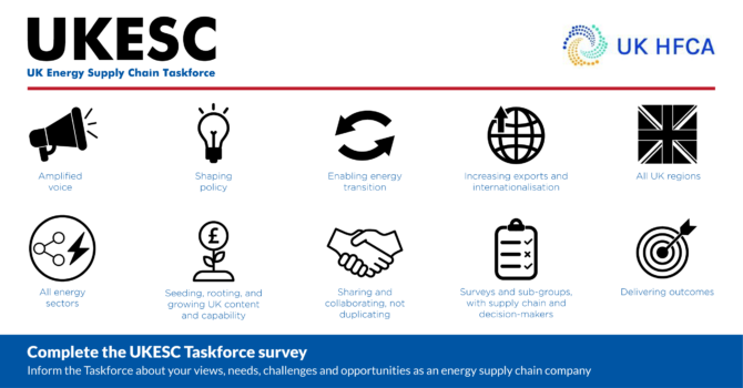 UKESC taskforce launched to achieve 2050 net zero targets; UK HFCA shows support