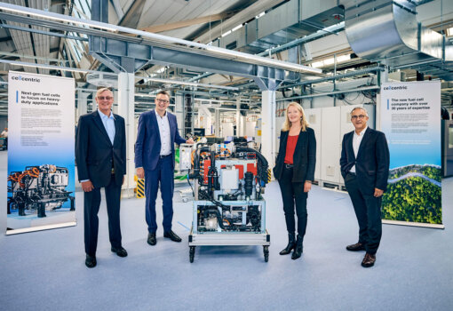 cellcentric welcomes German politicians to showcase hydrogen fuel cell potential