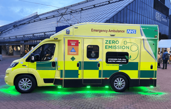 NHS England to trial hydrogen-powered ambulances