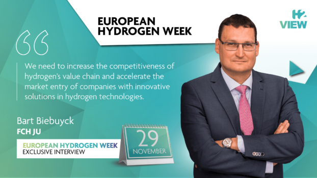 European Hydrogen Week: An interview with Bart Biebuyck